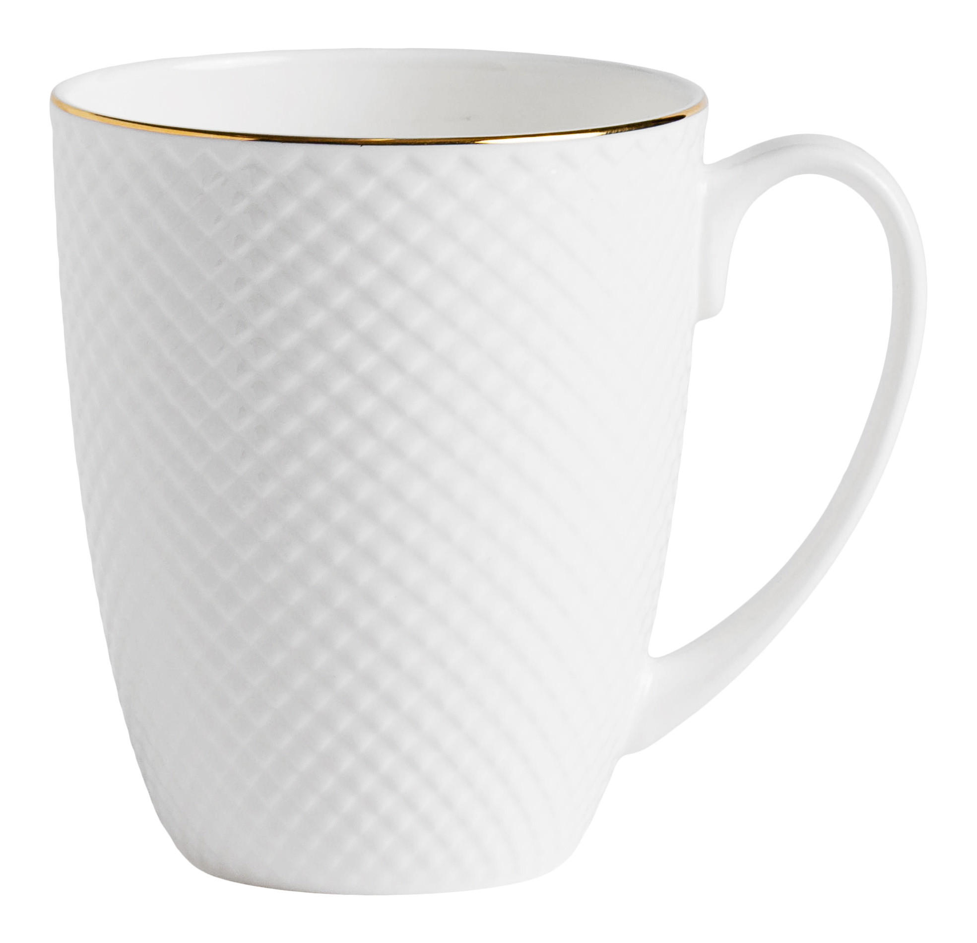 BECHER Eleni - Weiß, Keramik (0.38L) - home&you