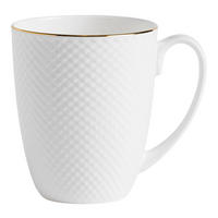 BECHER Eleni - Weiß, Keramik (0.38L) - home&you