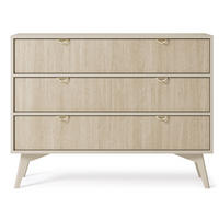KOMMODE - Abeto Beige S106 - Eichefarben/Beige, Holz (106/80/38cm) - Möblo