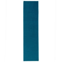 HOCHFLOR VELOURS LÄUFER TEPPICH LUNA - Petrol, Textil (80/400cm) - Snapstyle
