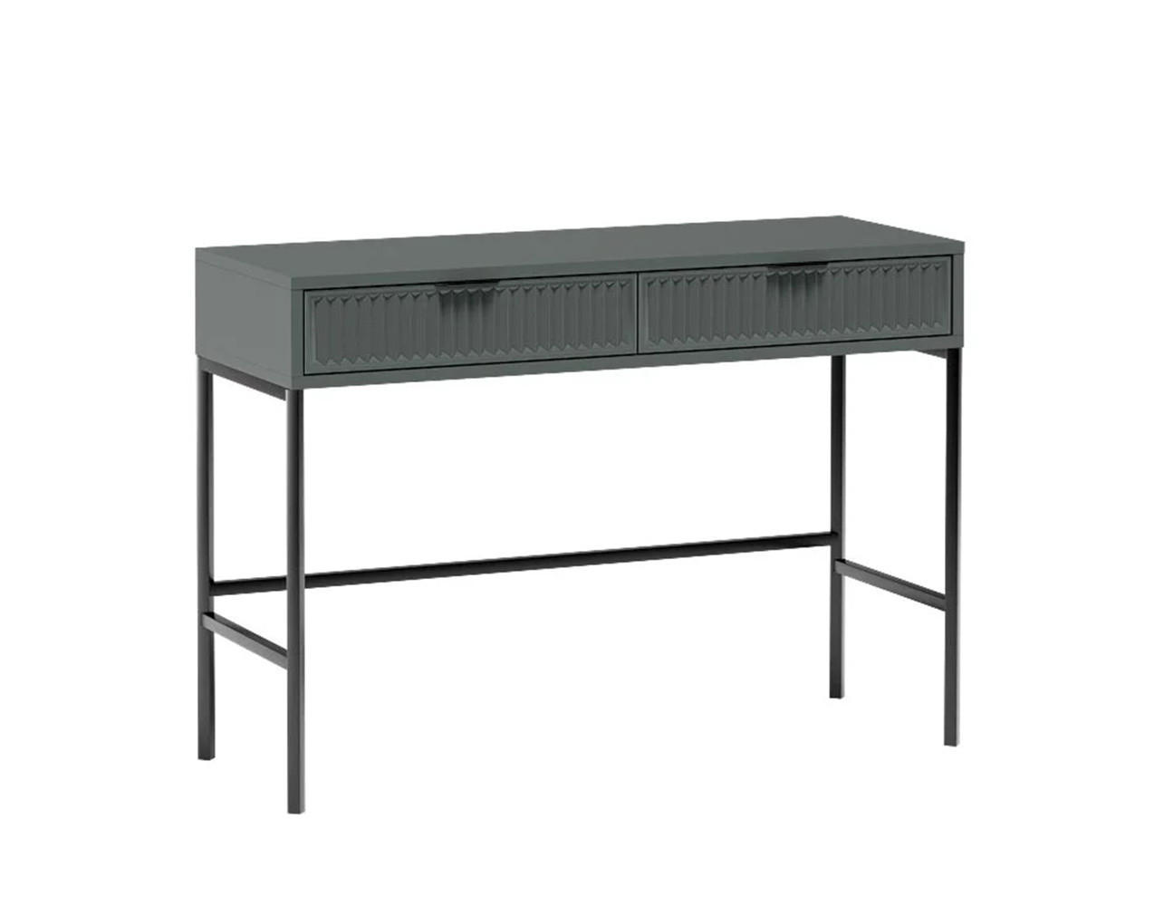 KONSOLENTISCH LINKA STYLES LS-09 - Dunkelgrün, Holzwerkstoff (110/41/78cm) - Meblini