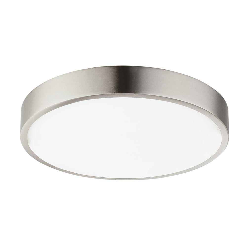 LED DECKENLEUCHTE VITOS Silber Metall - Silberfarben, Metall (22/22/2.6cm) - Globo Lighting