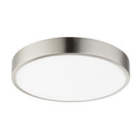 LED DECKENLEUCHTE VITOS Silber Metall - Silberfarben, Metall (22/22/2.6cm) - Globo Lighting