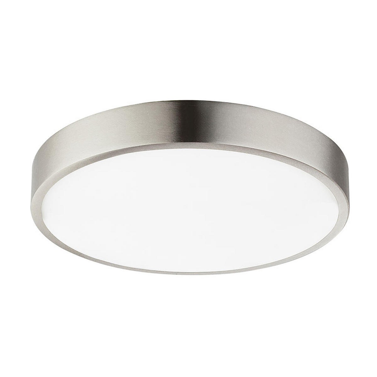 LED DECKENLEUCHTE VITOS Silber Metall - Silberfarben, Metall (22/22/2.6cm) - Globo Lighting