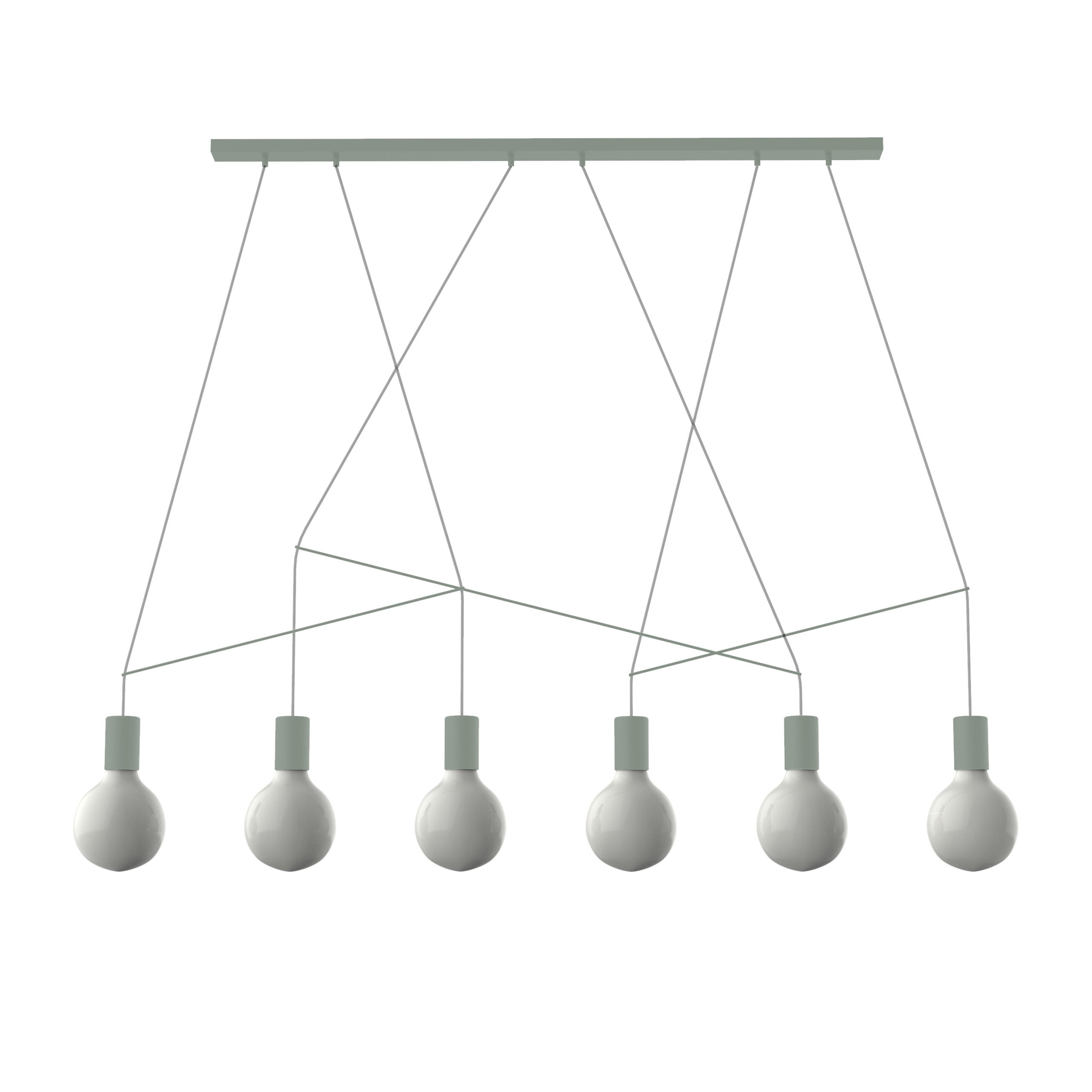 HÄNGELEUCHTE - Grün, Metall (4/90/6cm) - Lumicom