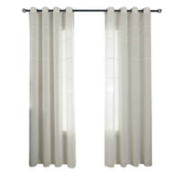 VORHANG 2ER SET »Leipzig« HxB 245x145 cm Natur - Naturfarben, Textil (145/245cm) - Gardinenbox