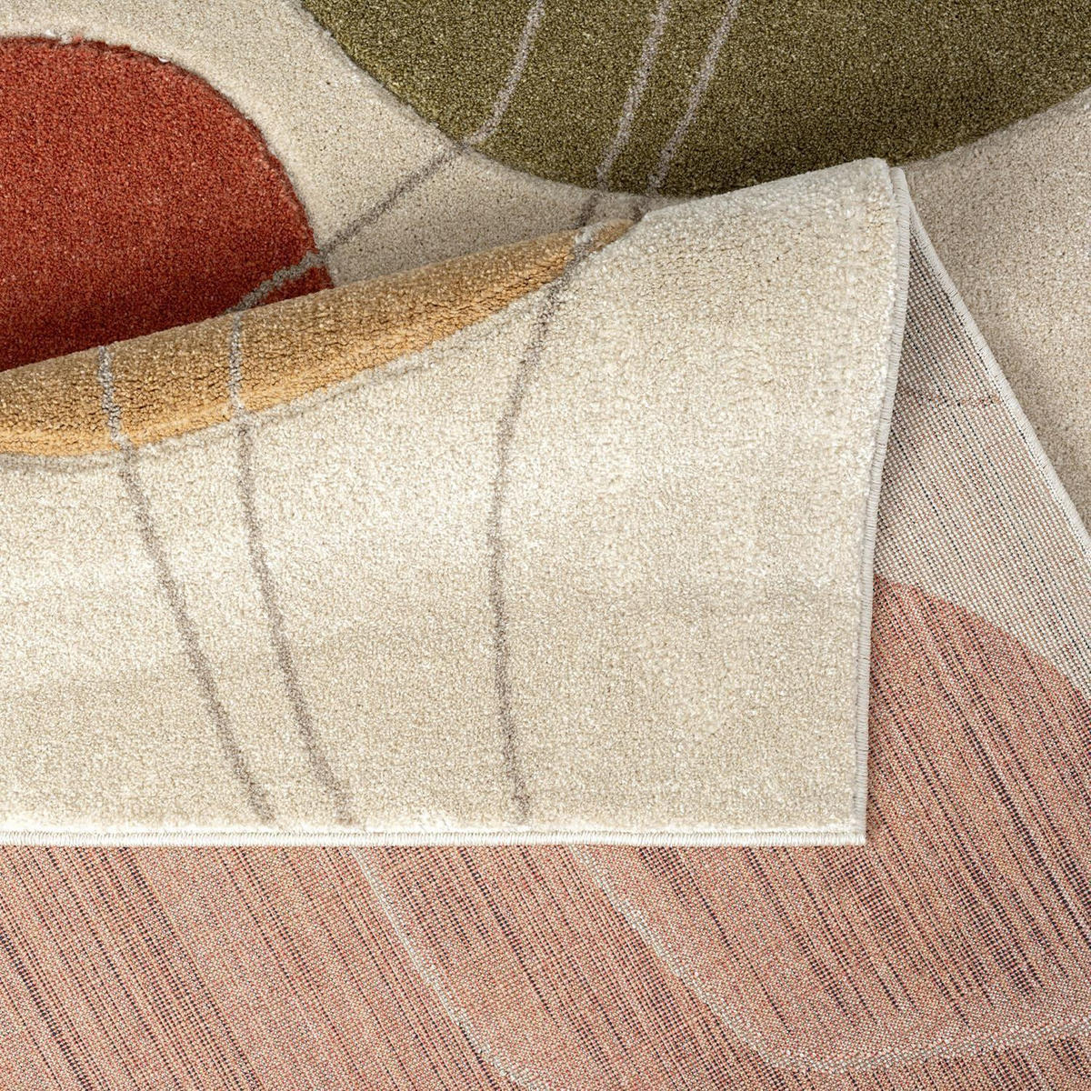 KURZFLOR-TEPPICH Bonito 7158 Multicolor 80x300 cm - Multicolor, Textil (80/300cm) - carpet city