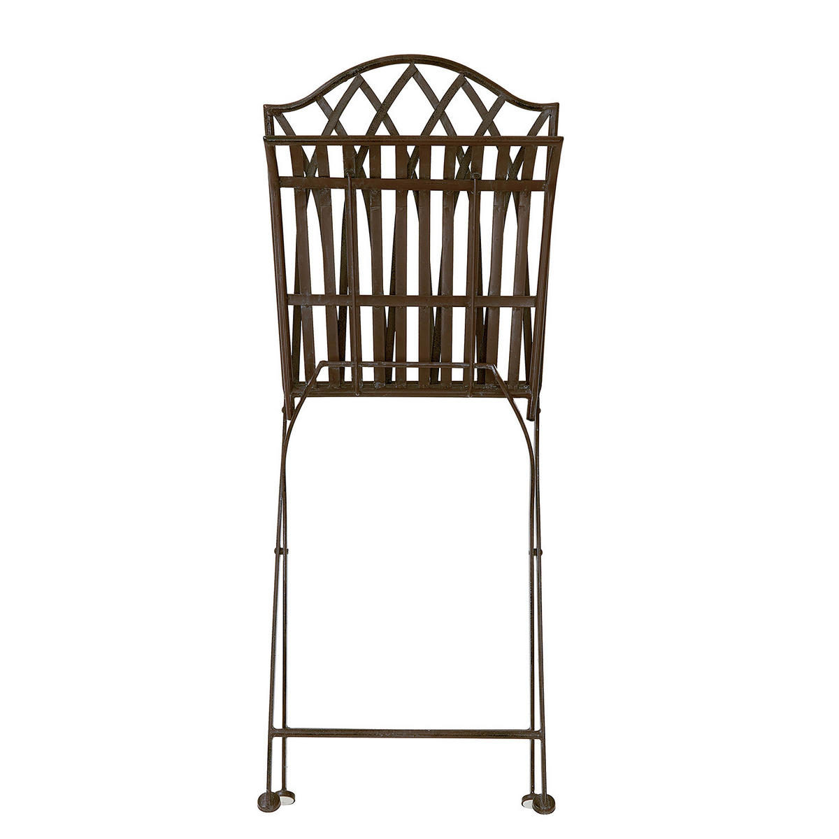 GARTENSTUHL (2er Set) Mandala Garden - Braun, Metall (41/93/56cm) - Butlers