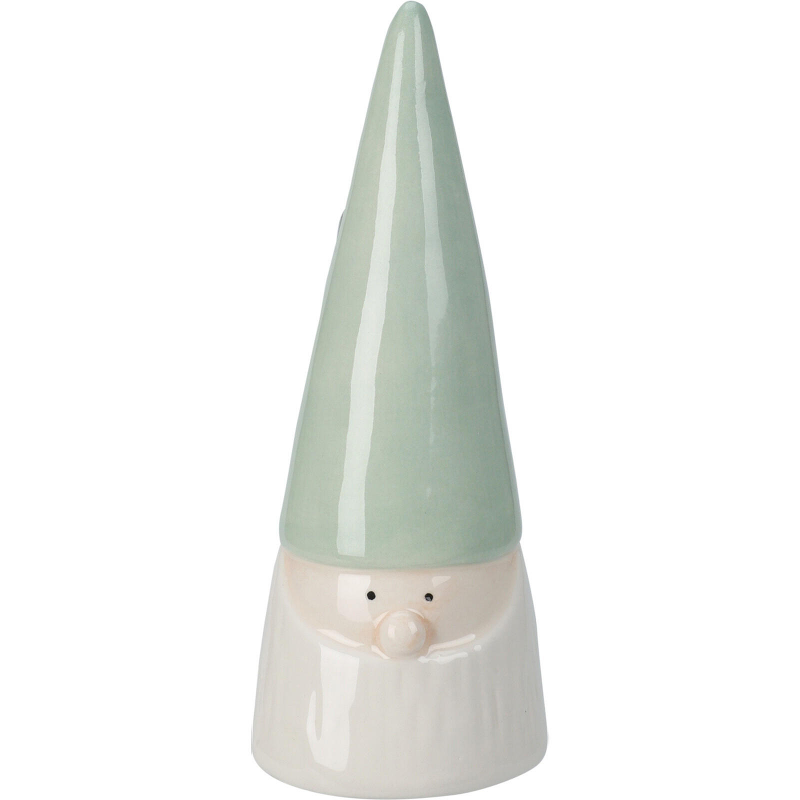 WEIHNACHTSDEKO Wichtelmännchen 5,7/5,7/15 cm - Grün, Keramik (5.7/15/5.7cm) - Home Styling Collection