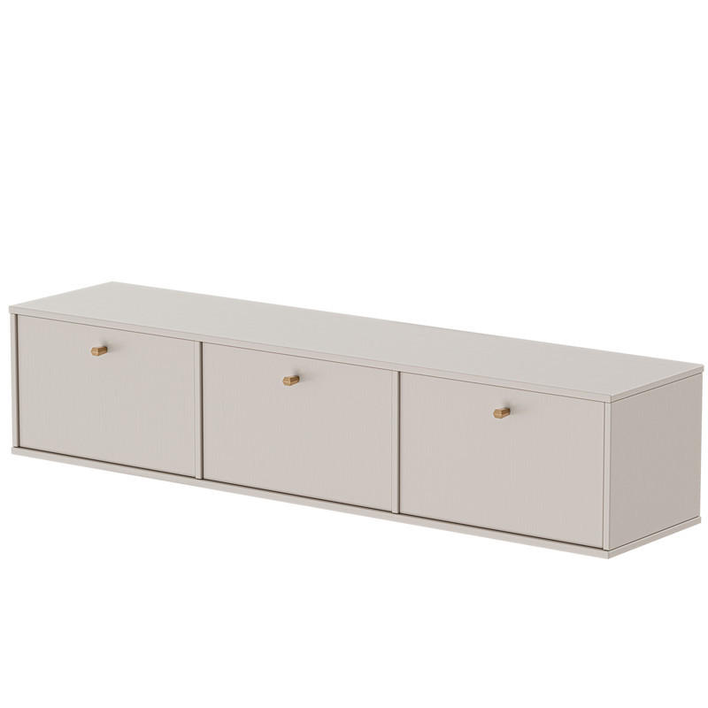Idohome Tv-Lowboard Beige 180x35x40.5 cm