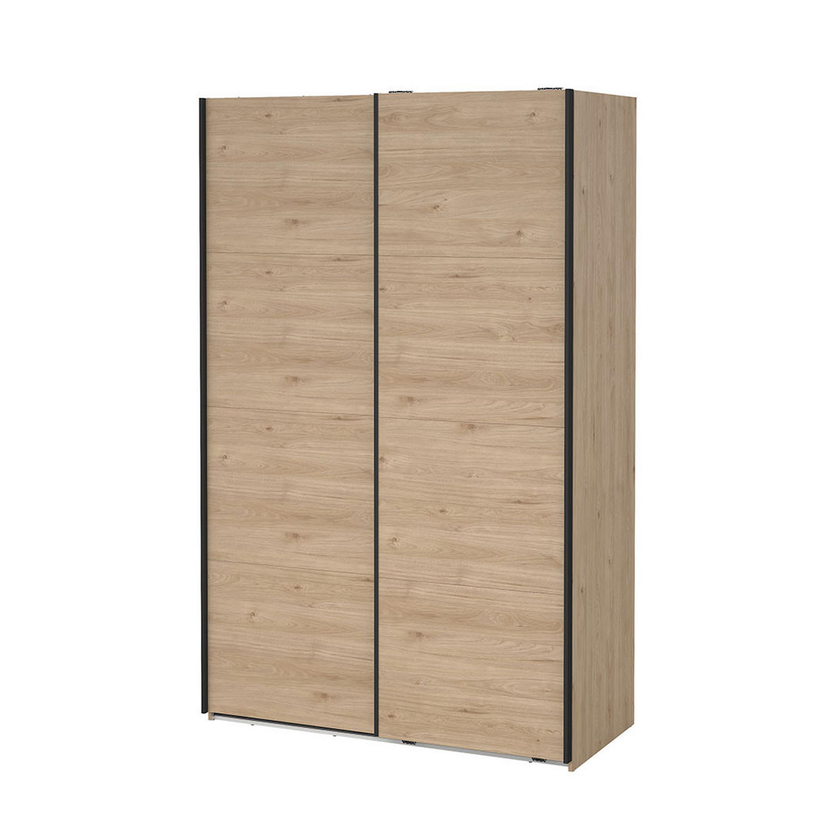 SCHIEBETÜRENSCHRANK, Bergamo, Eiche, Holzwerkstoff, 139 x 67 x 221 cm - Eichefarben, Holzwerkstoff (139/221/67cm) - ebuy24