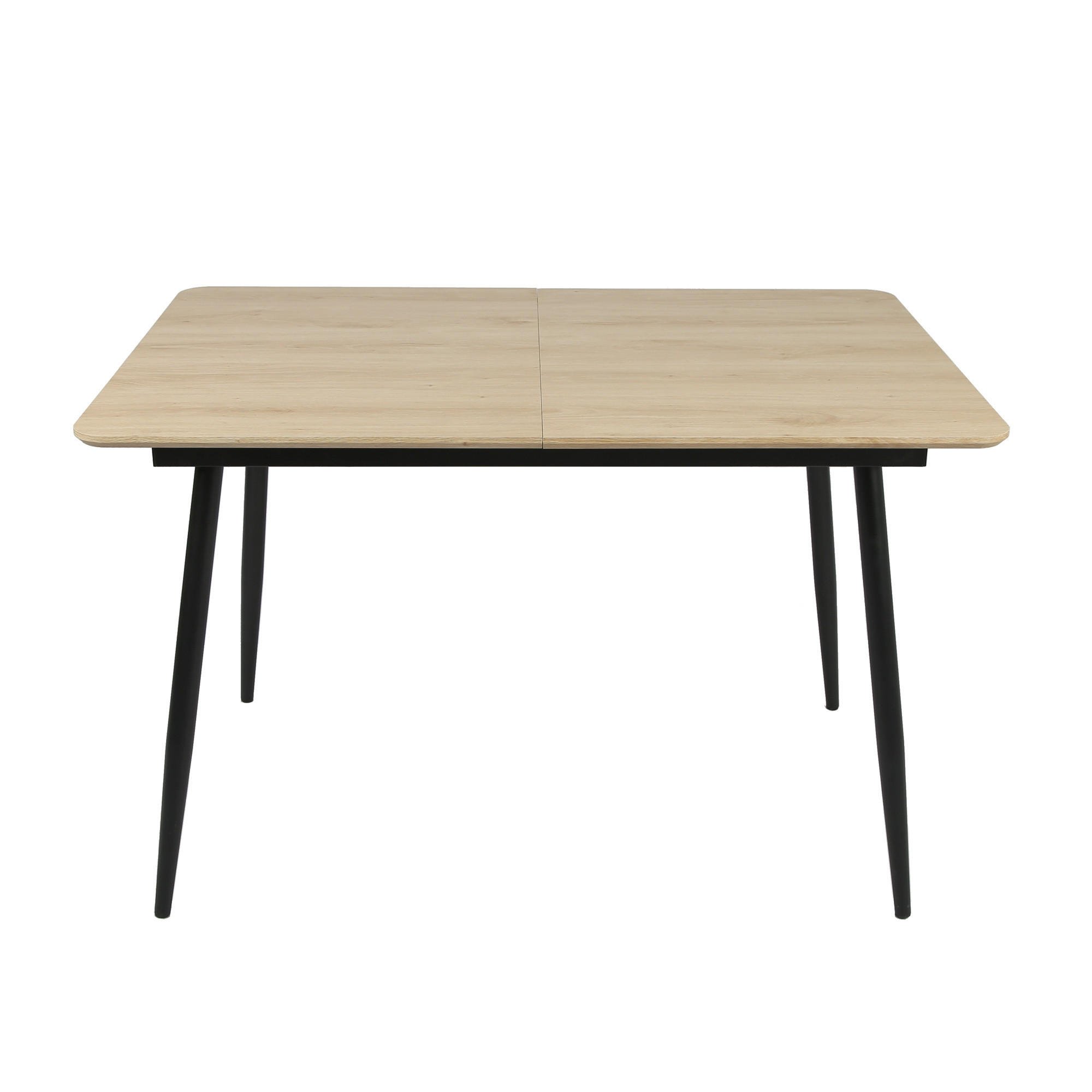 ESSTISCH ausziehbar von 120 bis 160 cm in Eiche hell - Hellbraun, Holzwerkstoff (80/120/75cm) - Home Collective