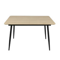 ESSTISCH ausziehbar von 120 bis 160 cm in Eiche hell - Hellbraun, Holzwerkstoff (80/120/75cm) - Home Collective
