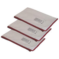POLIERTÜCHER weiß 28,5 x 16,8 cm 3er Set - Weiß, Kunststoff (18.6/28.5cm) - Riedel