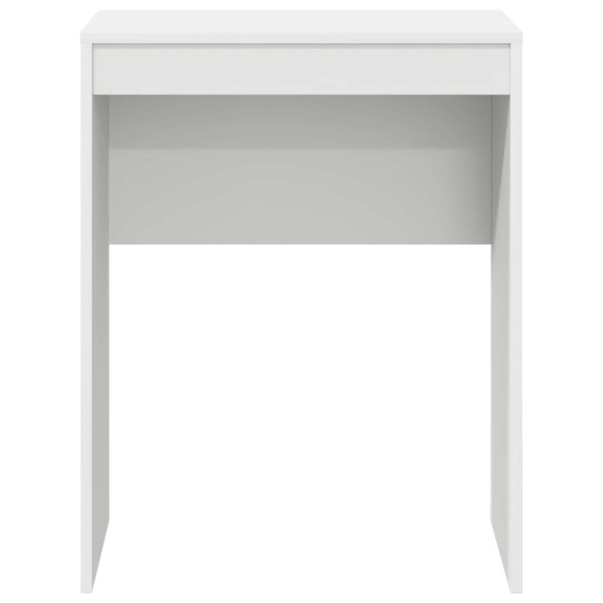 SCHREIBTISCH Weiss 60/40/76 Cm - Weiß, Holzwerkstoff (60/40/76cm) - vidaXL