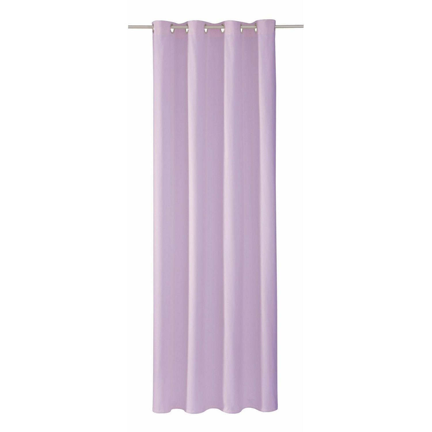 ÖSENVORHANG DOVE Blickdicht - Flieder, Textil (140/0.5/245cm) - Tom Tailor
