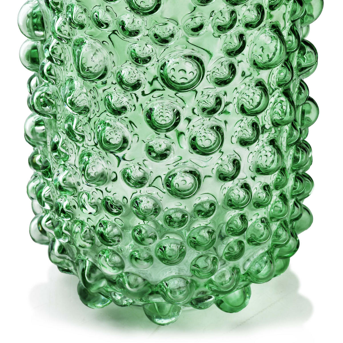 VASE Serenite Grün 13.5/13.5/31.5 cm Glas - Grün, Glas (31.5cm) - Mondex