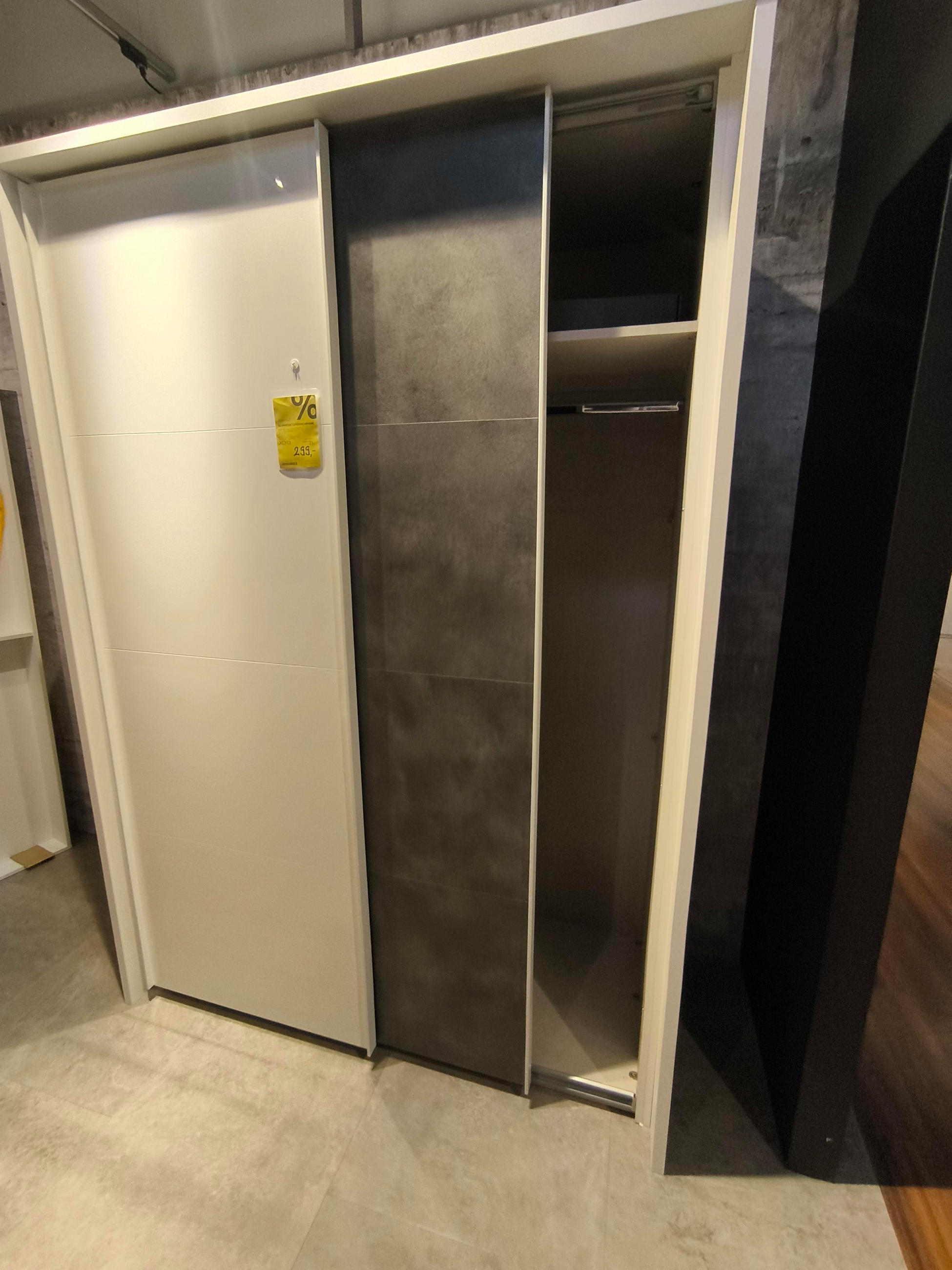 Schwebetürenschrank STONE - Xora