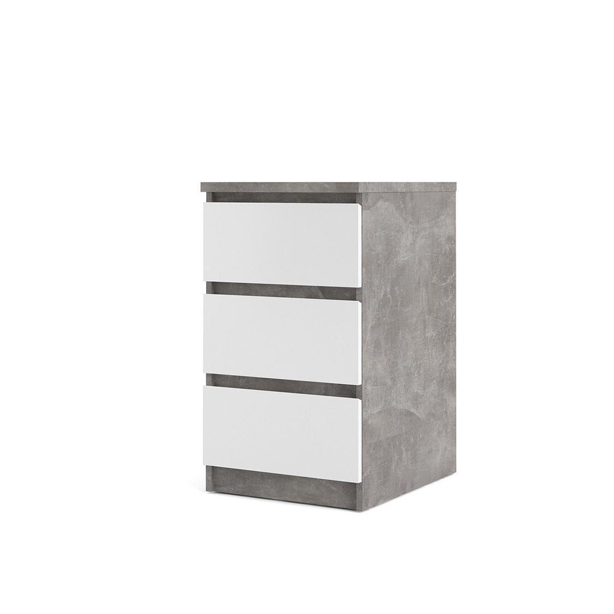 KOMMODE Beton Dekor - Grau, Holzwerkstoff (40/70/50cm) - ebuy24