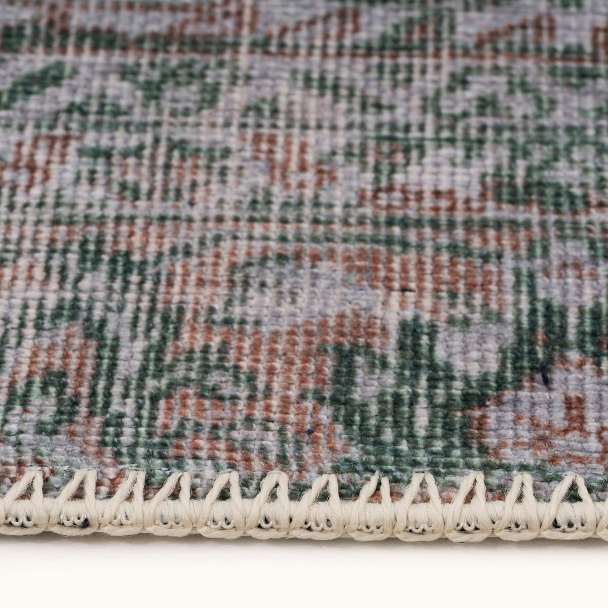 FLACHWEBETEPPICH Orion - Grün, Textil (60/240cm) - Kukoon Rugs