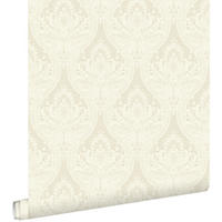 TAPETE Barockmuster 53 cm x 10.05 m - Beige, Papier (53/1000cm) - ESTAhome