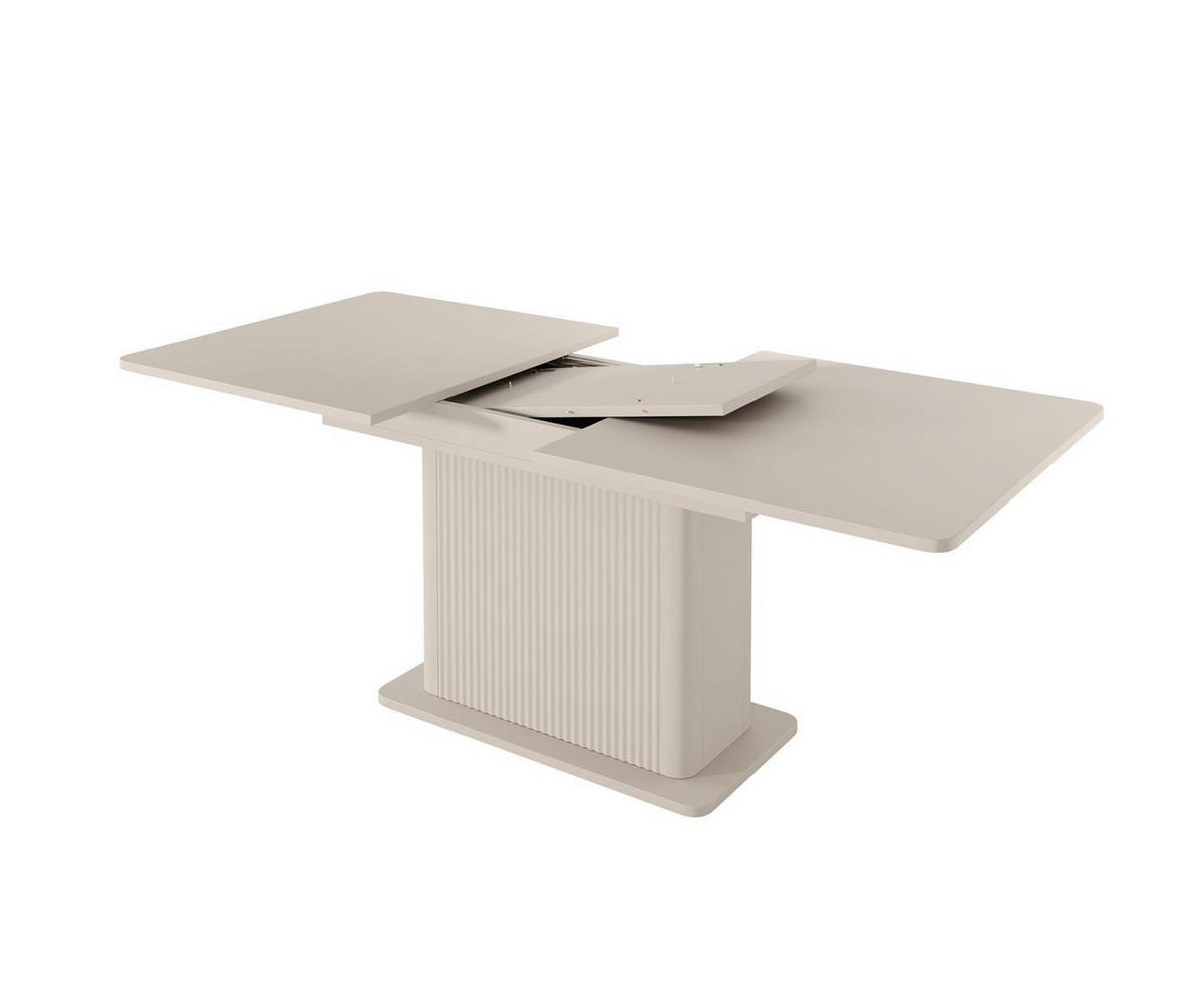 ESSTISCH Beige BELLO - Beige, Holzwerkstoff (90/200/75cm) - Compleo24