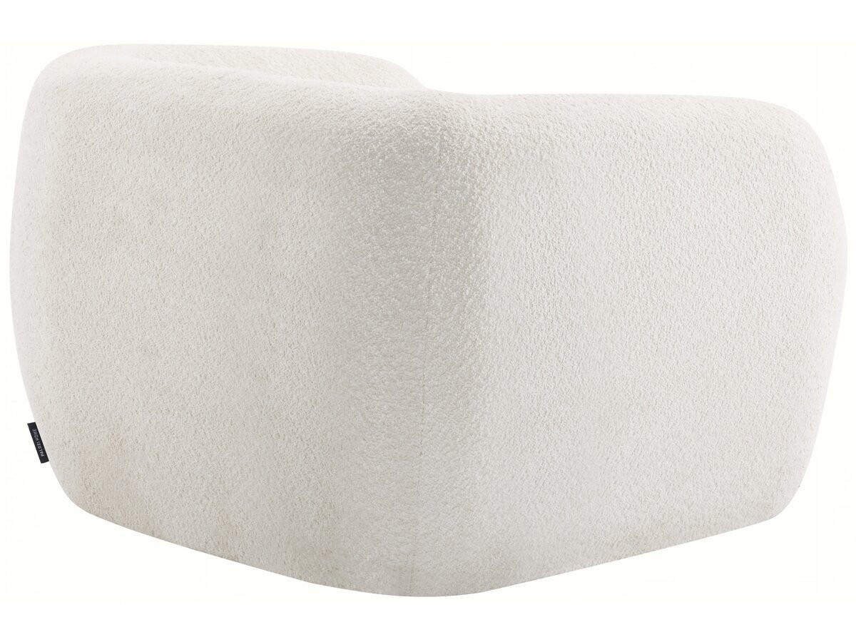 SESSEL Washington Weiß - Weiß, Textil (103/70/89cm) - Habitat Garten