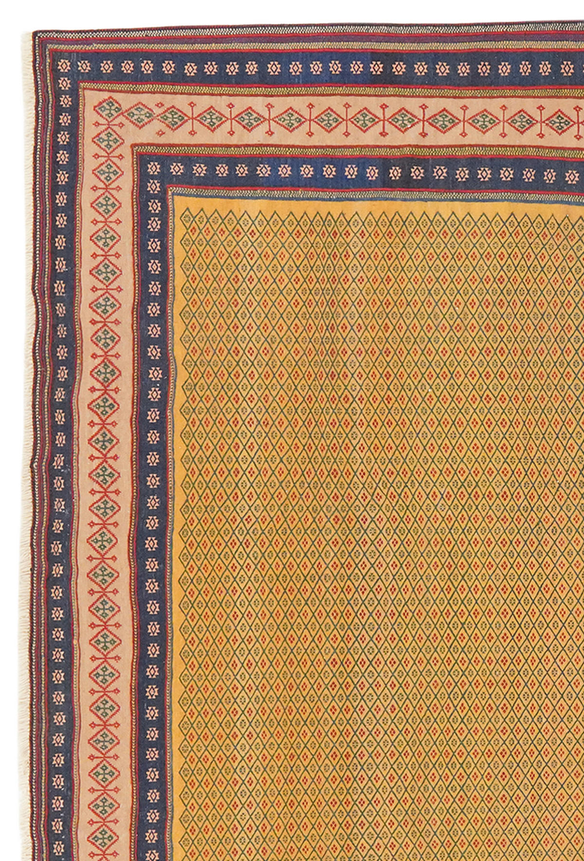 TEPPICH Sumak Afshar Gelb 265/219 cm Schurwolle - Gelb, Textil (219/265cm) - Looma