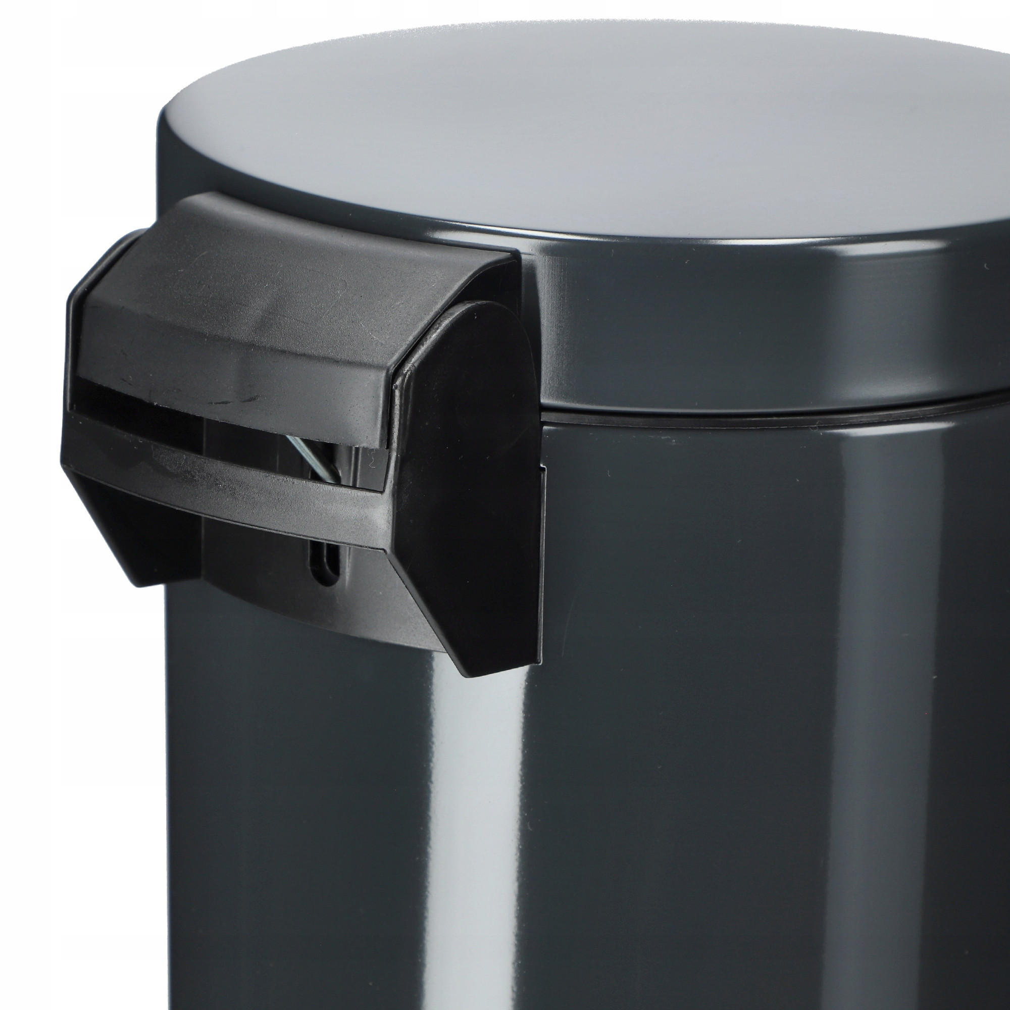 MÜLLEIMER 5L Anthrazit - Anthrazit, Metall (18.7/18.7cm) - KADAX