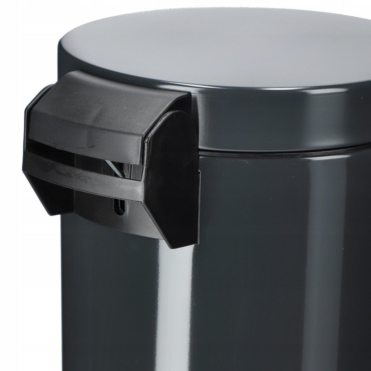 MÜLLEIMER 5L Anthrazit - Anthrazit, Metall (18.7/18.7cm) - KADAX