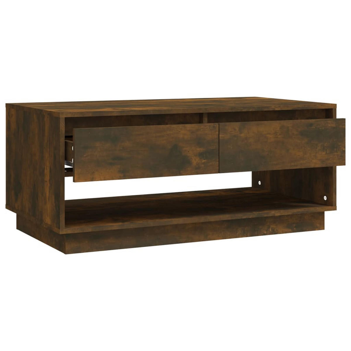 COUCHTISCH Räuchereiche 102,5x55x44 cm Holzwerkstoff - Braun, Holzwerkstoff (102.5/55/44cm) - furnicato