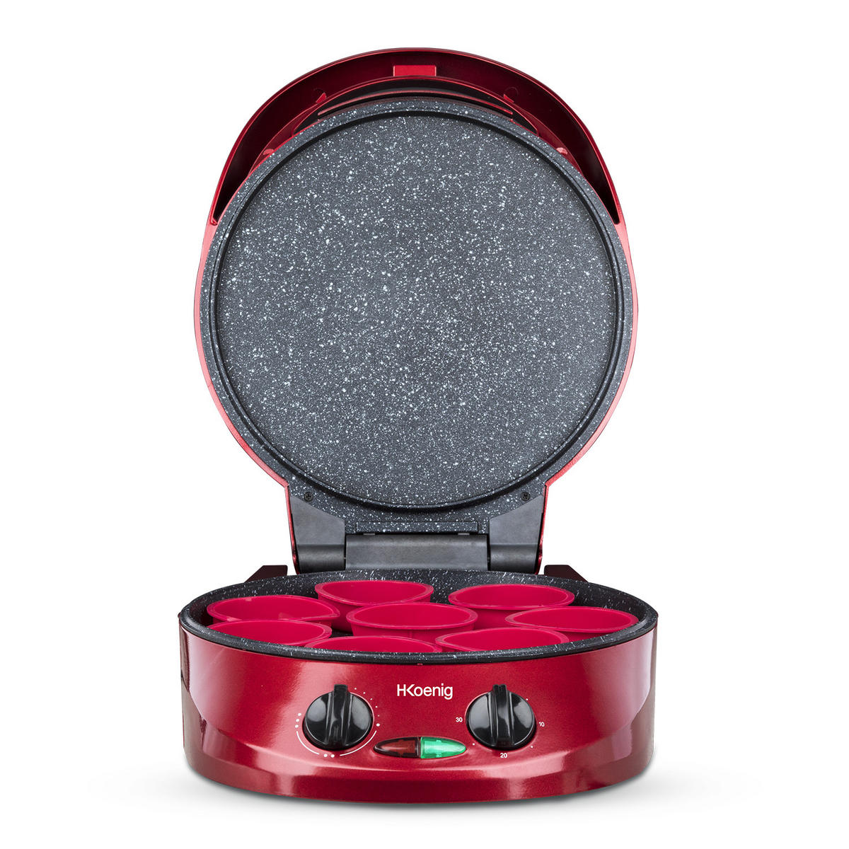 MULTIKOCHER TRT180 Rot - Rot, Metall (32/16.5/41.5cm) - HKoenig