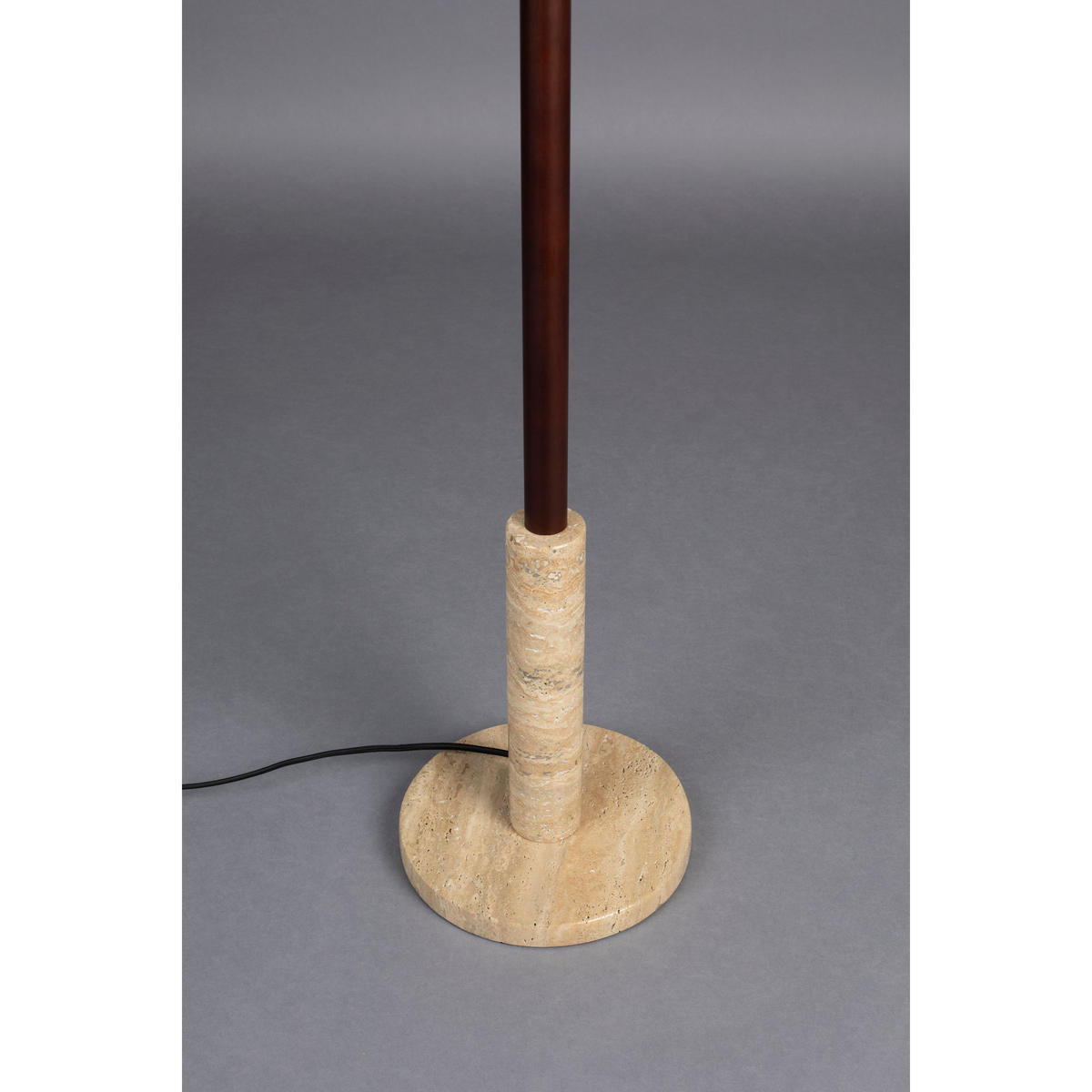 STEHLAMPE Jackson - Beige, Stein (40/40/156cm) - Dutchbone