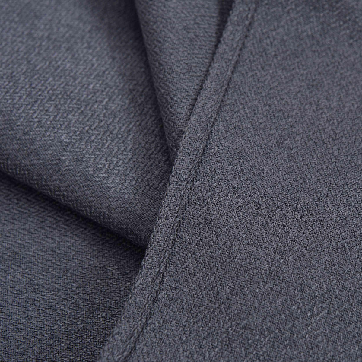 VORHANG MÜNCHEN DARK HxB 245x60 cm Dunkelgrau - Dunkelgrau, Textil (60/245/245cm) - Gardinenbox