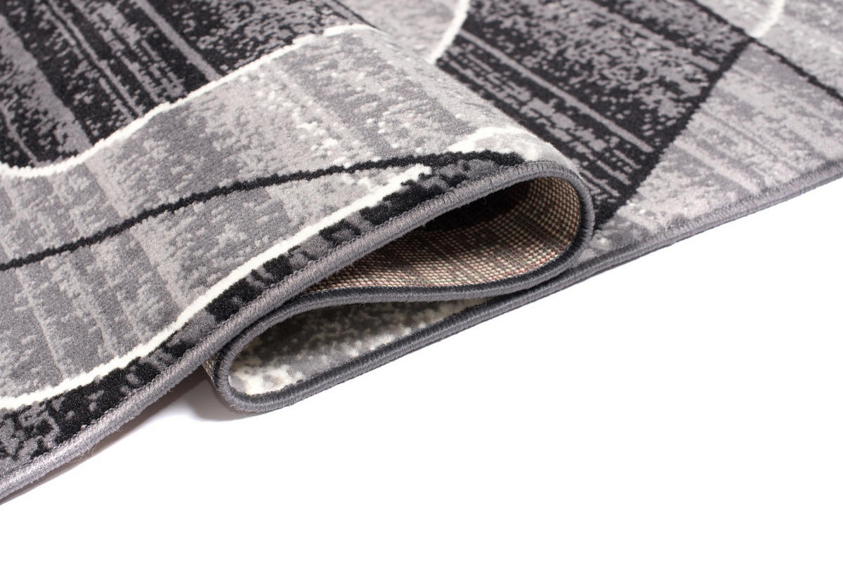 TEPPICH DREAM Dunkelgrau 130/190 cm - Dunkelgrau, Textil (130/190cm) - Tapiso