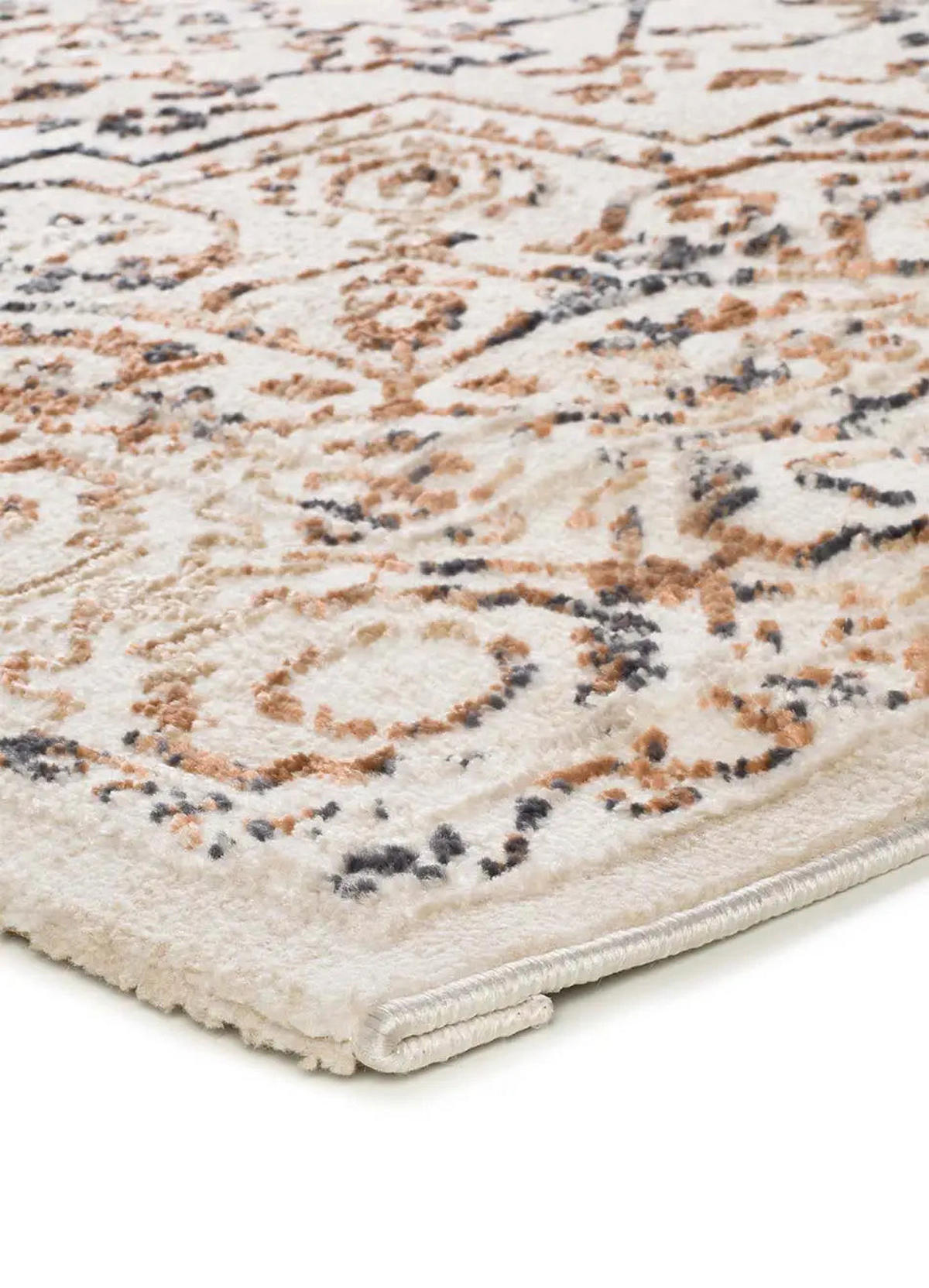 KURZFLORTEPPICH Mehrfarbig Keops 192/290 cm - Beige/Multicolor, Naturmaterialien/Textil (192/290cm) - Atticgo