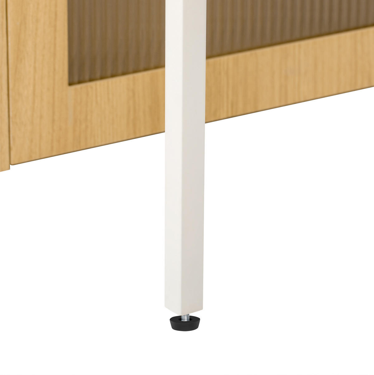 KÜCHENINSEL 83/39,6-149,6/77 cm mit Rollen, LED und Steckdose - Naturfarben, Holzwerkstoff (83/77/39.6cm) - BEAOK