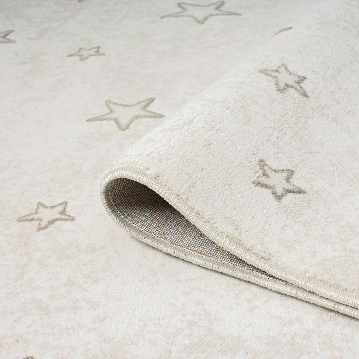 KINDERTEPPICH Mara 725 Creme 160x230 cm - Beige/Creme, Textil (160/230cm) - carpet city