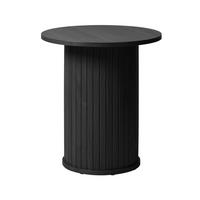 COUCHTISCH Gativel Schwarz 50 cm - Eichefarben/Schwarz, Holzwerkstoff (50/50/55cm) - Selsey