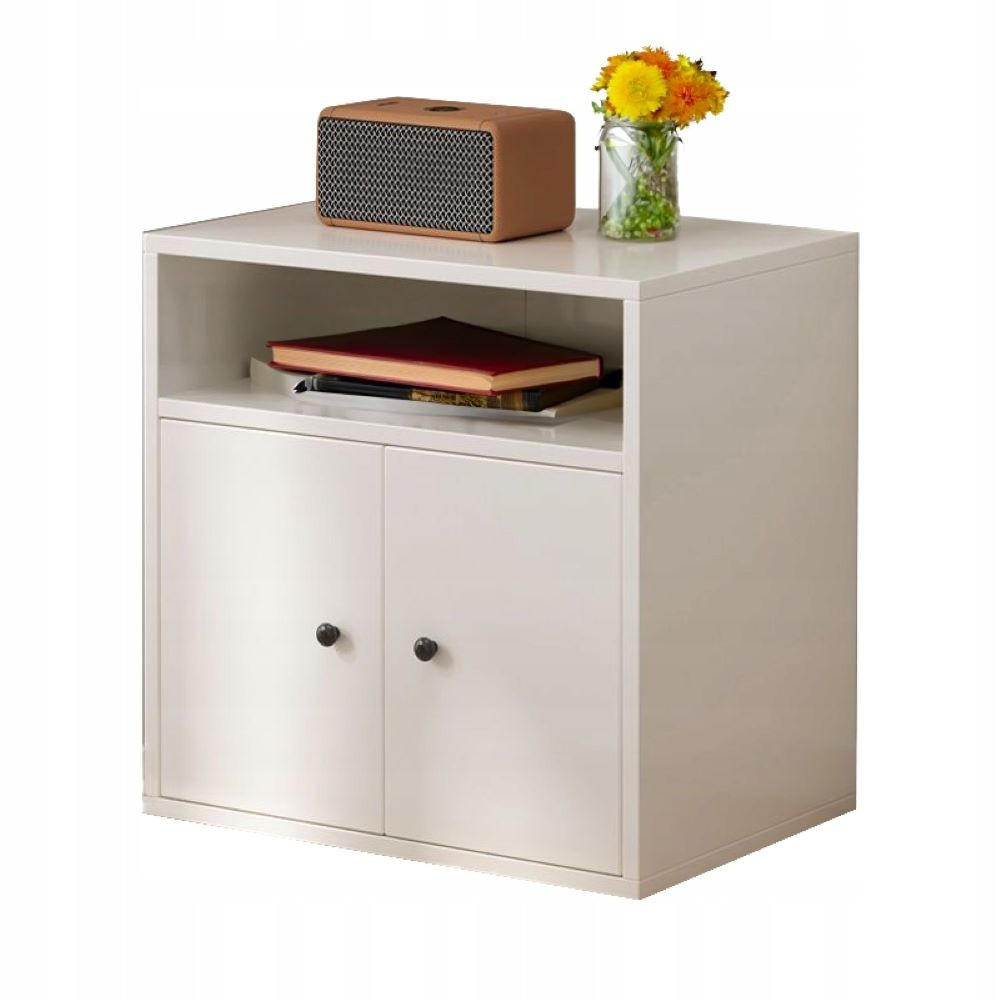 BÜCHERREGAL, weiß 60/34/56 cm - Weiß, Holzwerkstoff (34/56/60cm) - Rebiko