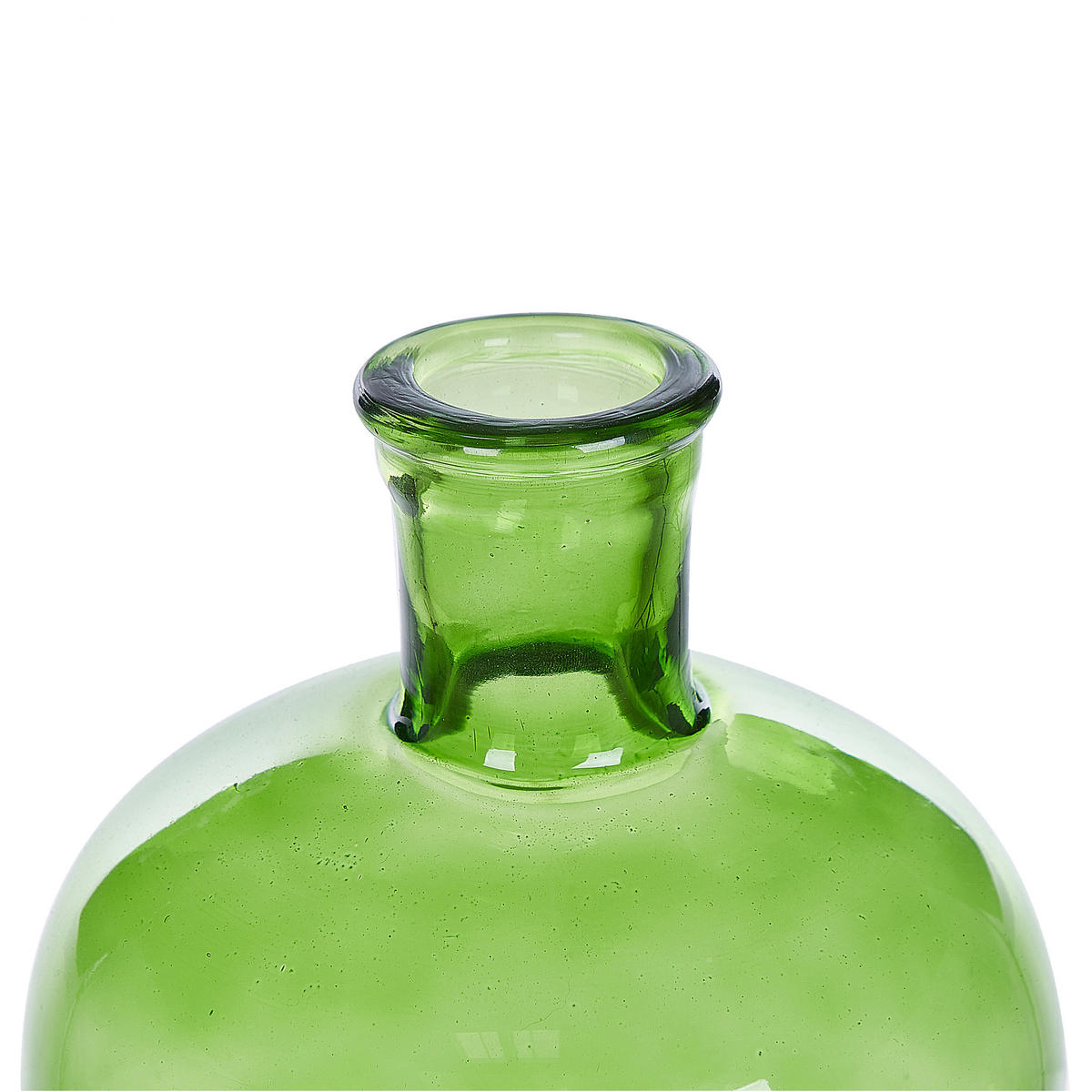 DEKOVASE Glas grün Pulao - Grün, Glas (31cm) - Beliani