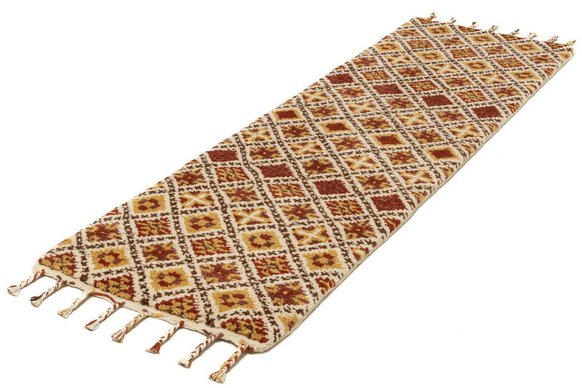 BERBERTEPPICH Marmoucha 70x240 cm - Terra cotta, Textil (70/240cm) - THEKO
