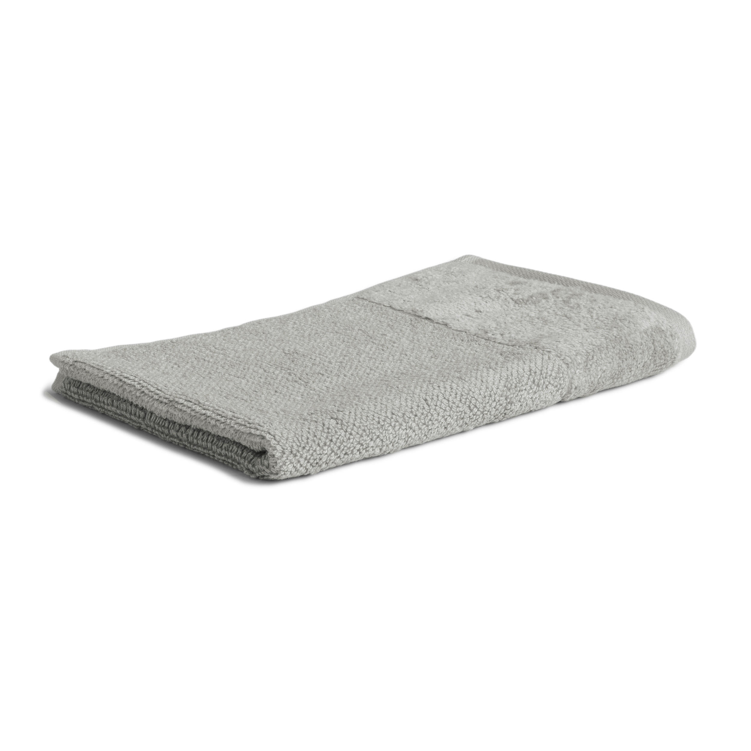 GÄSTETUCH BAMBOO LUXE - Silberfarben, Textil (30/50cm) - MÖVE