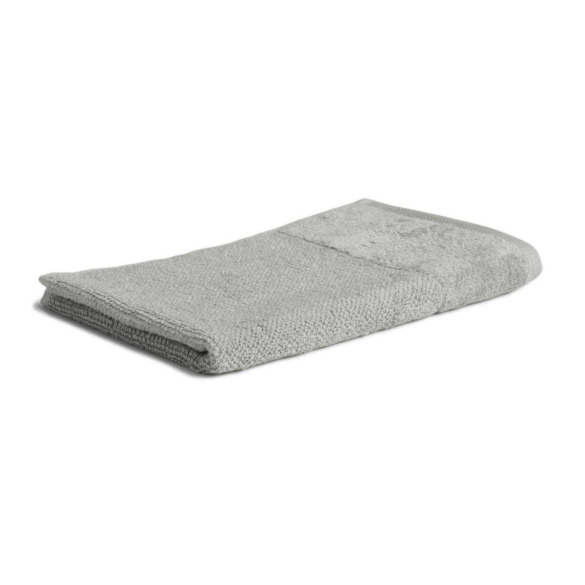 GÄSTETUCH BAMBOO LUXE - Silberfarben, Textil (30/50cm) - MÖVE