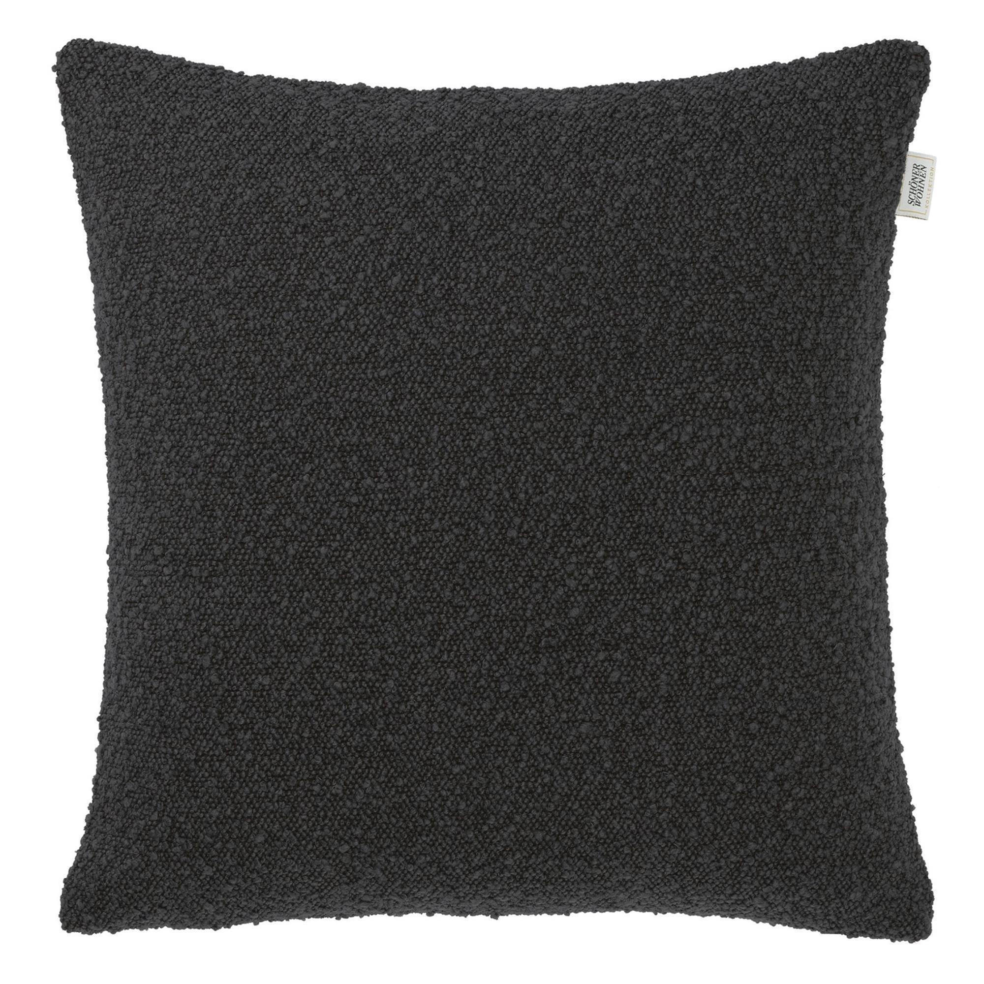 ZIERKISSENHÜLLE OHNE FÜLLUNG BAY - Schwarz, Textil (43/43cm) - Schöner Wohnen