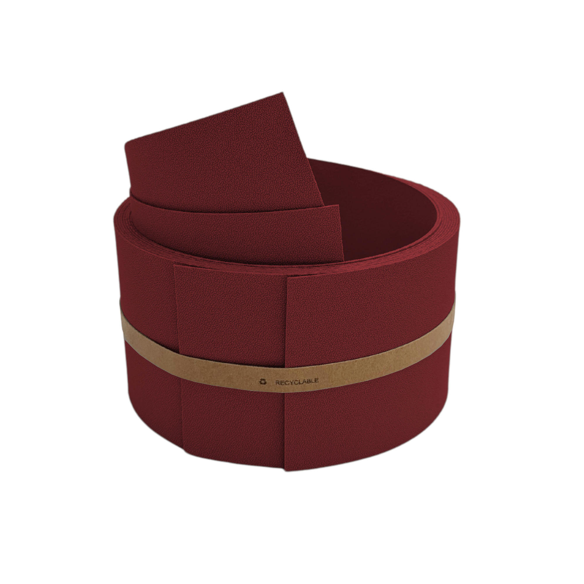 SICHTSCHUTZSTREIFEN Premium Halbe Set Einzelstreifen Bordeauxrot 2,55m - Bordeaux, Kunststoff (255/9.5cm) - ZAUN|ZU
