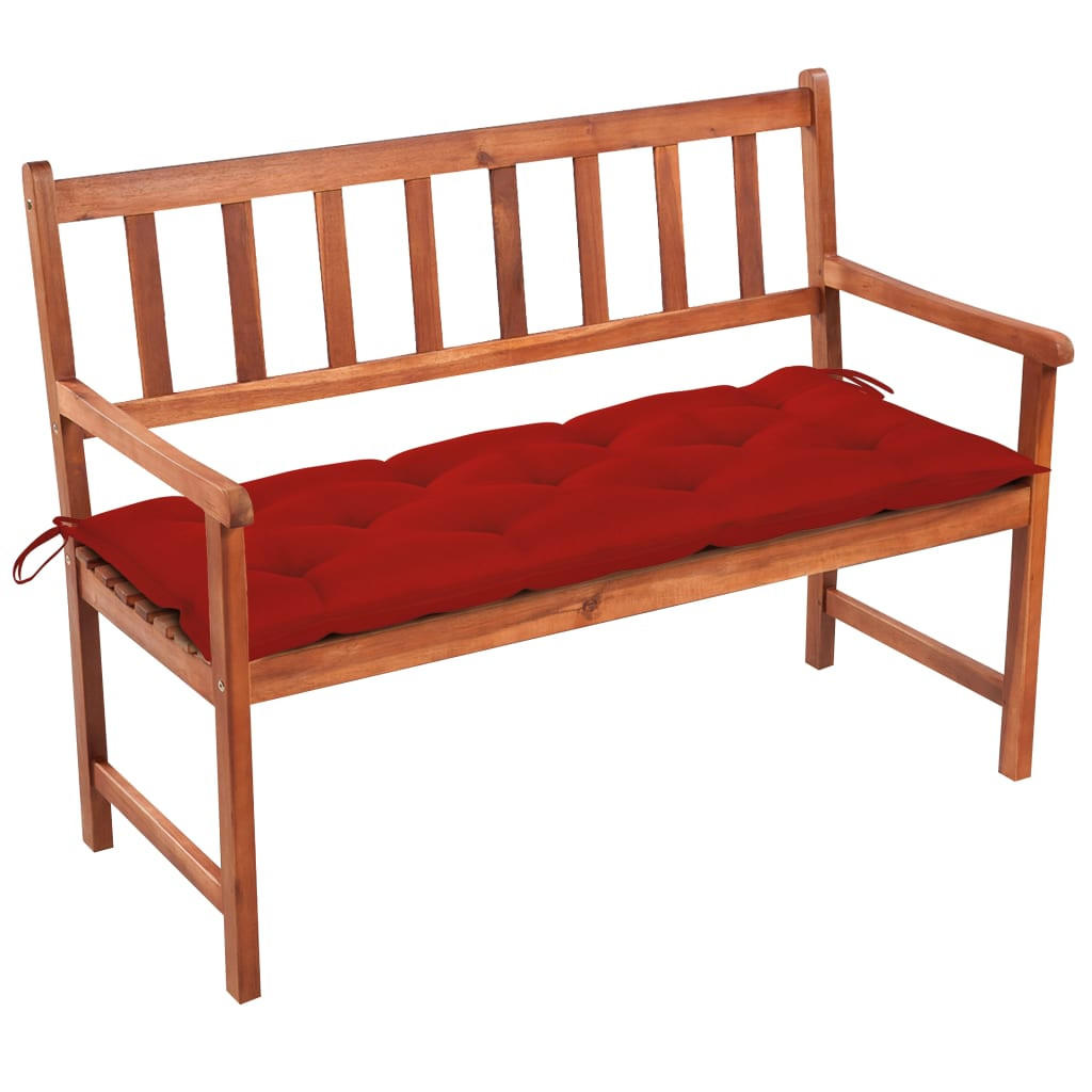 furnicato Gartenbank Rot 50x90x58 cm