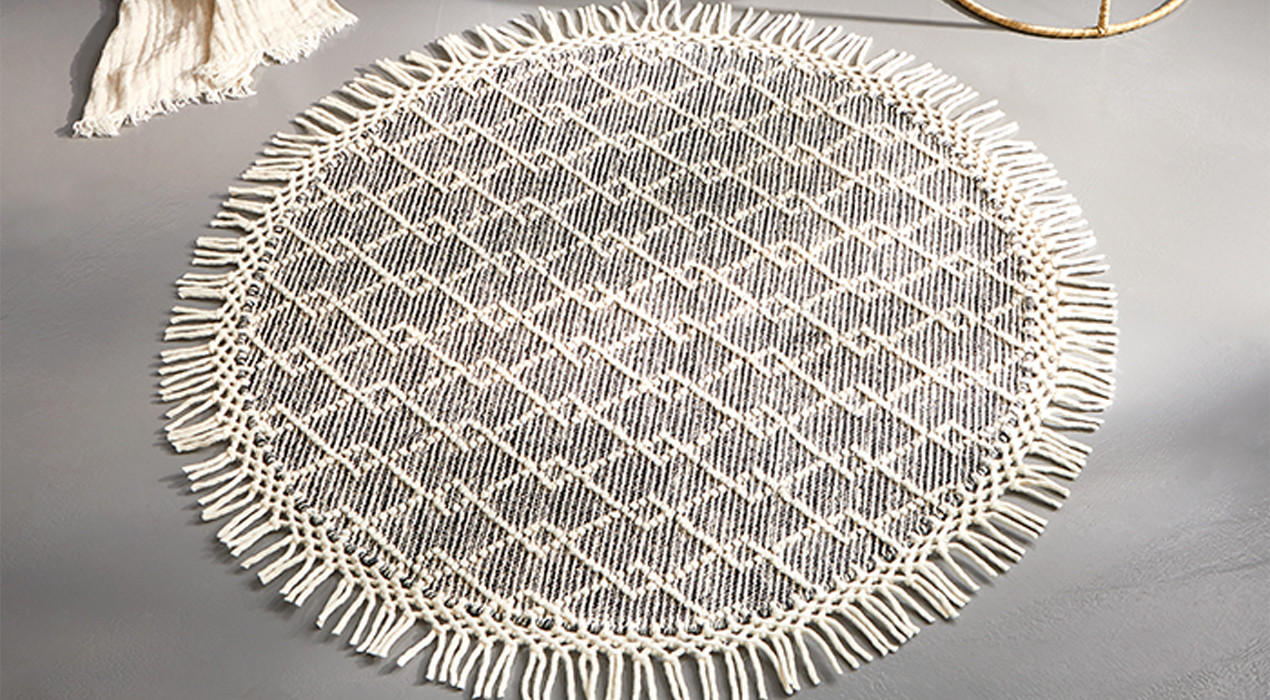 Linea Natura Wollteppich rund