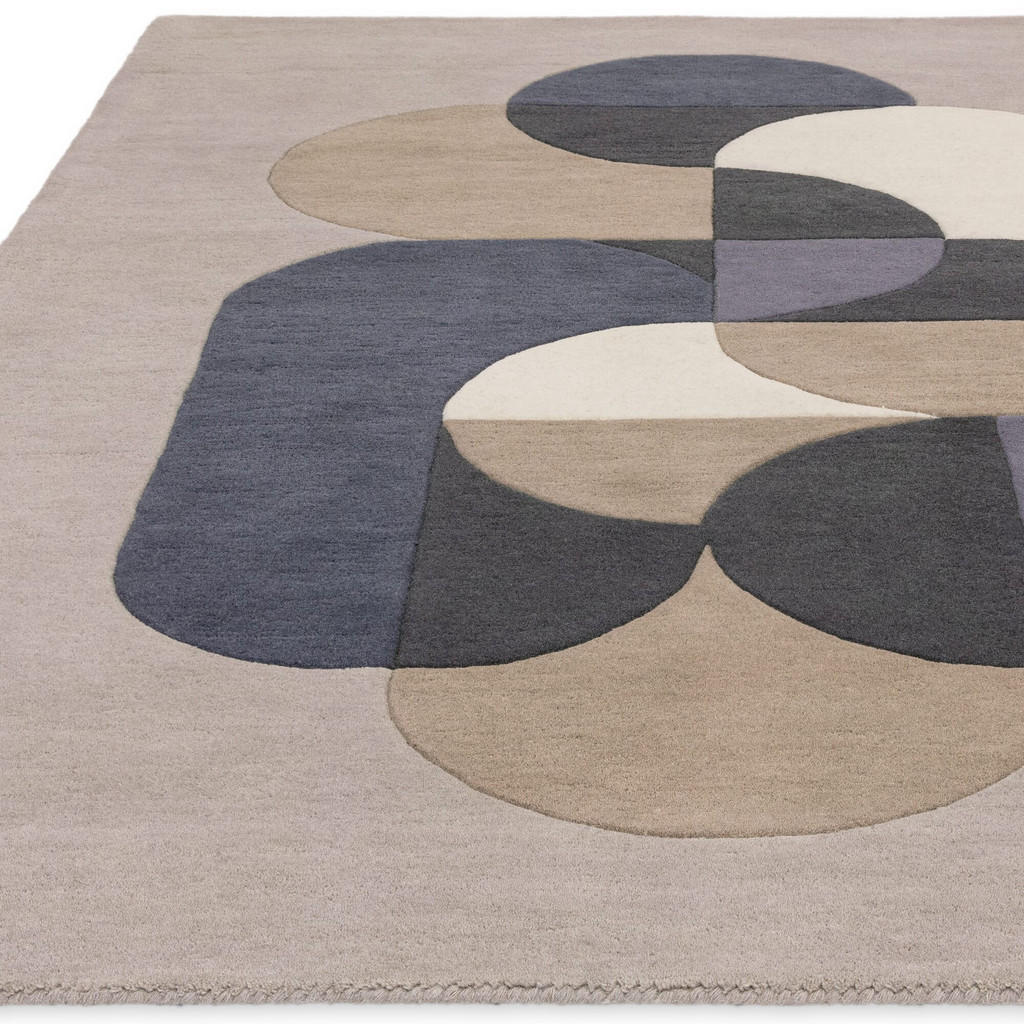 Thumbnail - Kadima Design Teppich, Hellgrau, Textil, Grafikmuster, Rechteckig, 120x170 cm, in verschiedenen Größen erhältlich, Teppi...