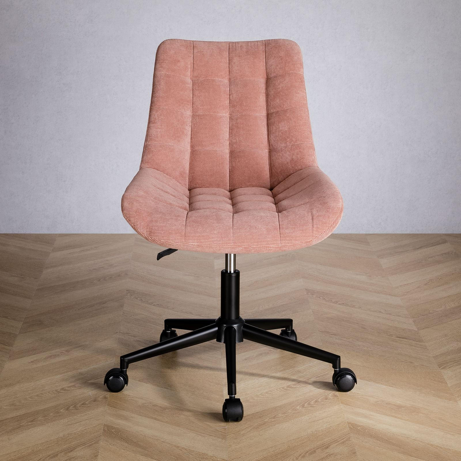 DREHSTUHL VASILO - Rosa, Textil (54/80/61cm) - IDIMEX